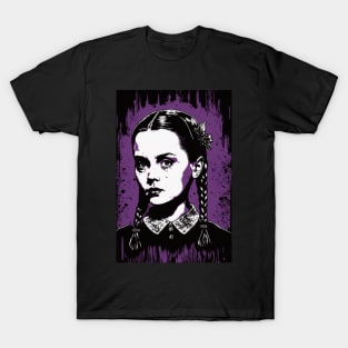 Wednesday Addams painting - Limited! T-Shirt